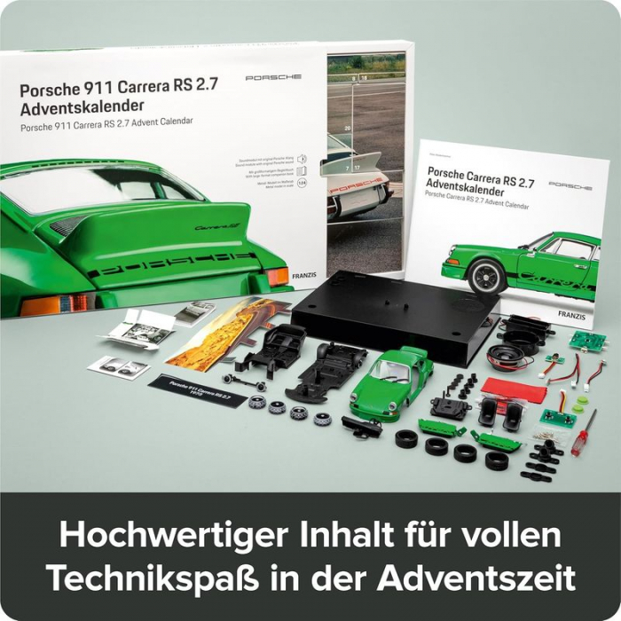 Adventskalender Porsche Carrera grün 2